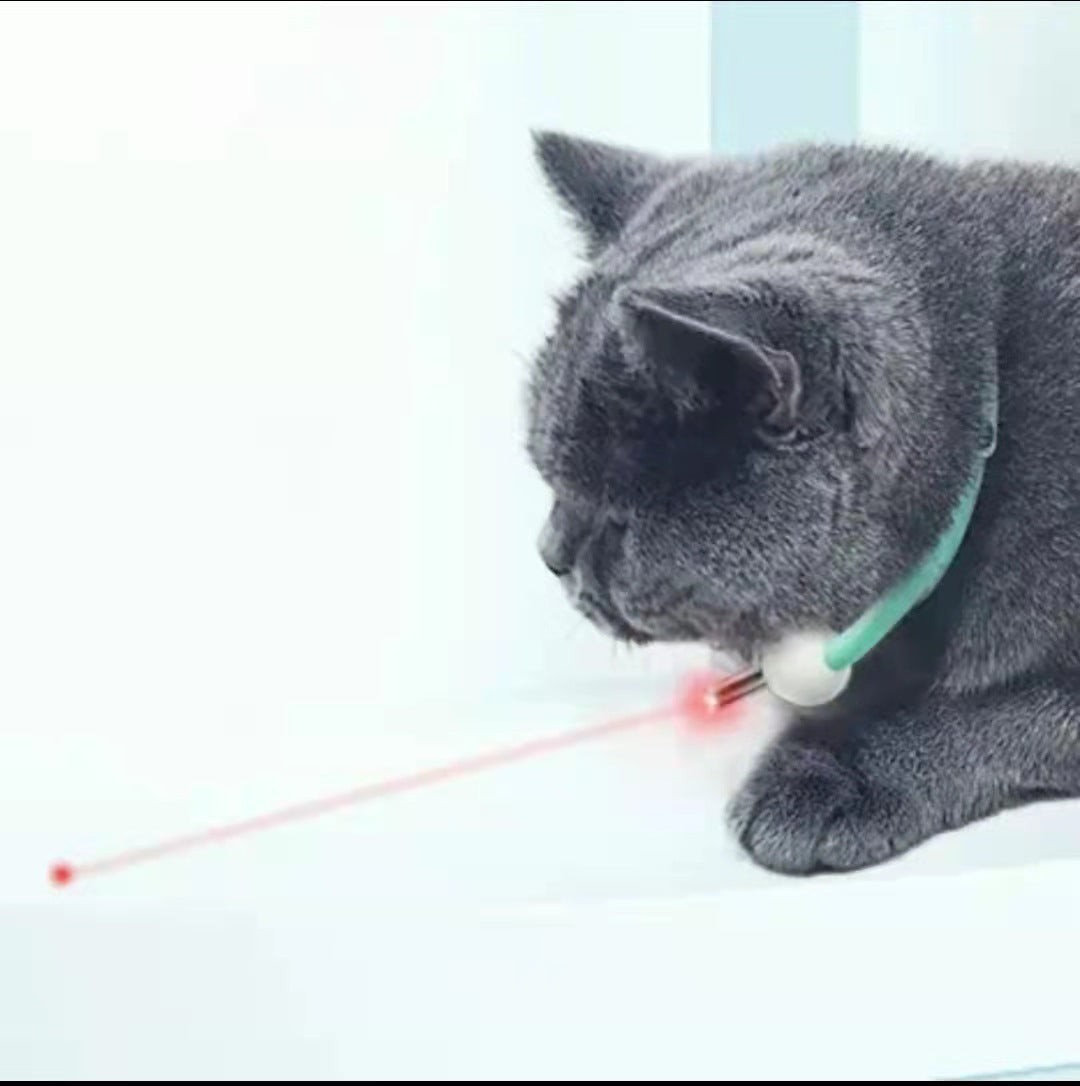 Automatic Cat Teaser Kitty Laser Pen Light Laser Light Infrared Funny Pet Toy - My Store