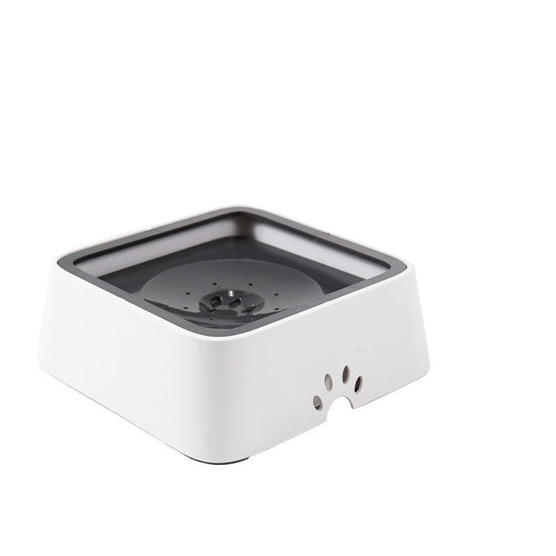 2L Cat And Dog Basin With Floating Bowl Anti-overflow Slow Water Inlet Distributor - My Store