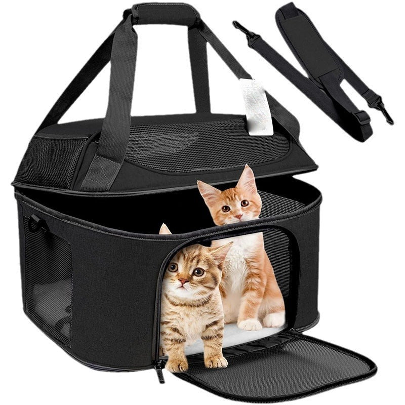 Dog Backpack Breathable Pet Portable Carrier Bag Travel Transport Bag For Small Dogs And Cats Outgoing - My Store