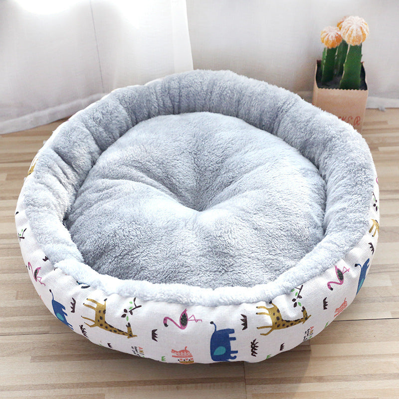Dog And Cat Litter Padded With Round Cotton - My Store