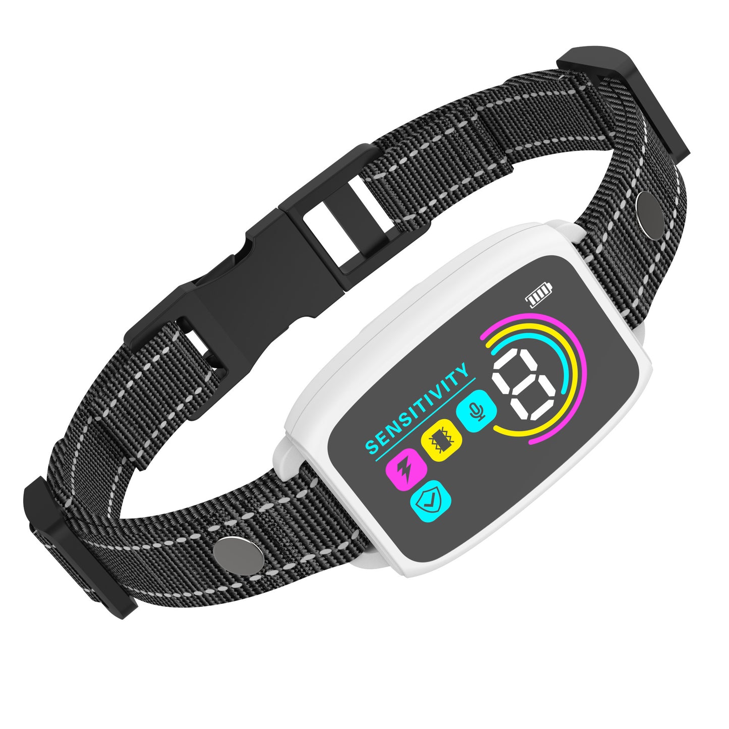 Smart Automatic Anti Barking Dog Collar Rechargeable Bark Stopper Stop Barking HD Digital Display IP67 Waterproof Collar For Dogs Pet Products - My Store