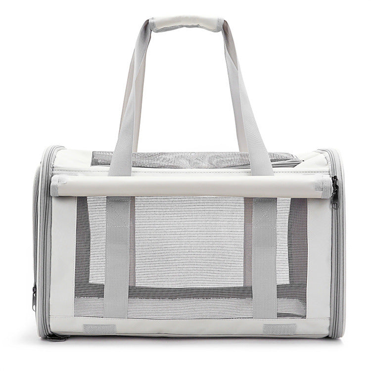 Outdoor Portable Pet Bag Transparent Breathable Foldable Pet Bag - My Store