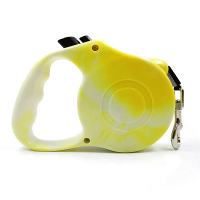 Pet Dog Automatic Retractable Leash Bone Printing - My Store