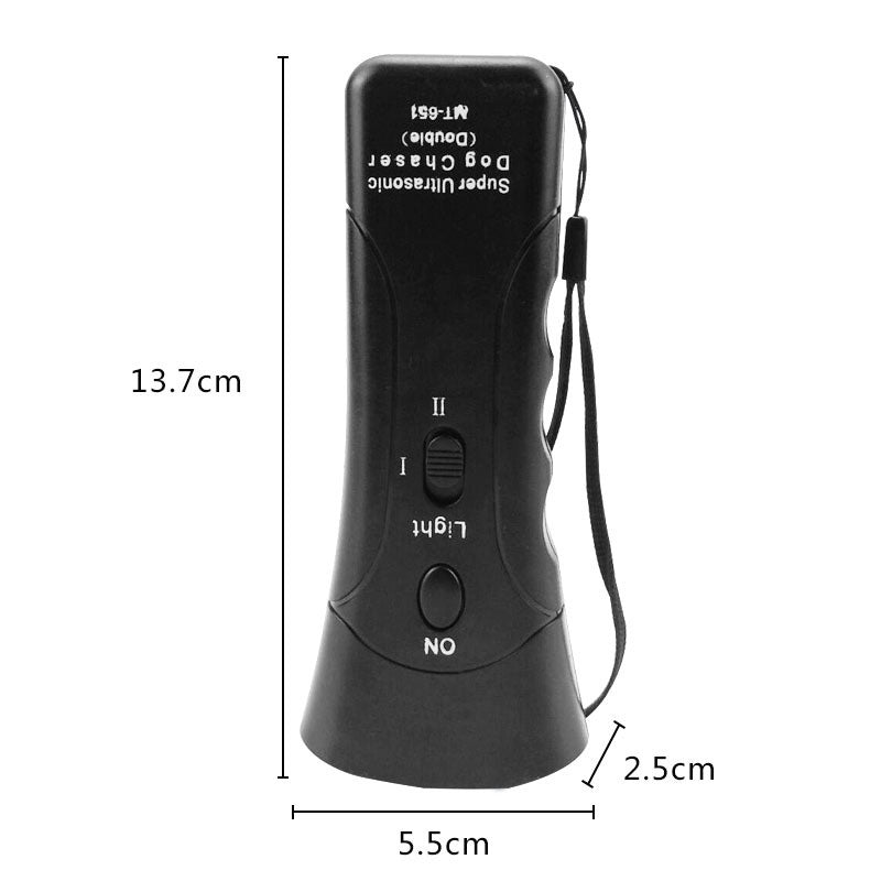 3-in-1 Anti Barking Dog Training Device Ultrasonic Dog Training Repeller LED Flashlight - My Store