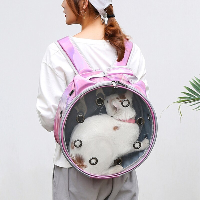 Transparent Pet Bag Go Out Portable Breathable Backpack - My Store
