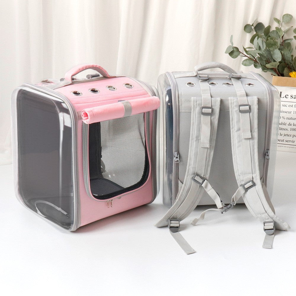 Pet bag cat go out portable backpack cat bag - My Store