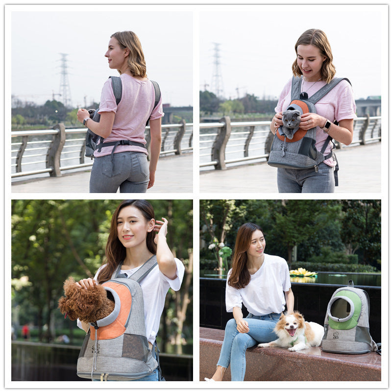 Shoulder Pet Bag Portable Breathable Dog Cat Backpack - My Store