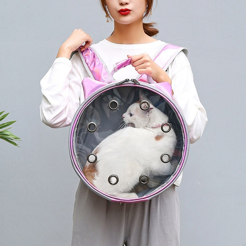 Transparent Pet Bag Go Out Portable Breathable Backpack - My Store
