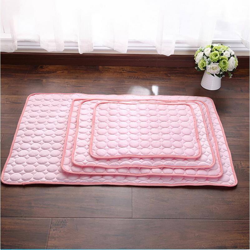 Pet Dog Cat Ice Silk Cold Nest Pad For Cooling In Summer - My Store