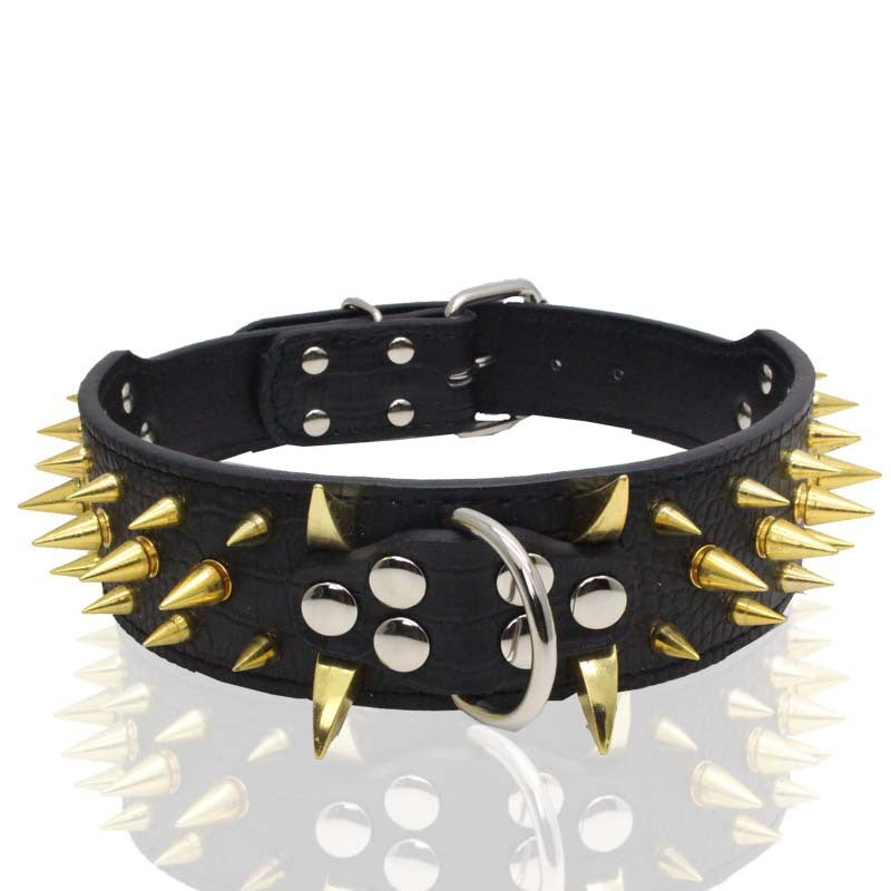 Large Explosion-Proof Rivet Bite-Proof Pet Collar - My Store