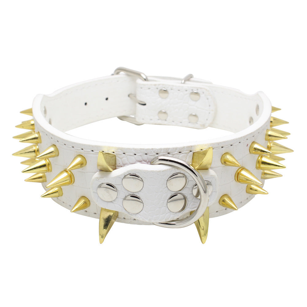 Large Explosion-Proof Rivet Bite-Proof Pet Collar - My Store