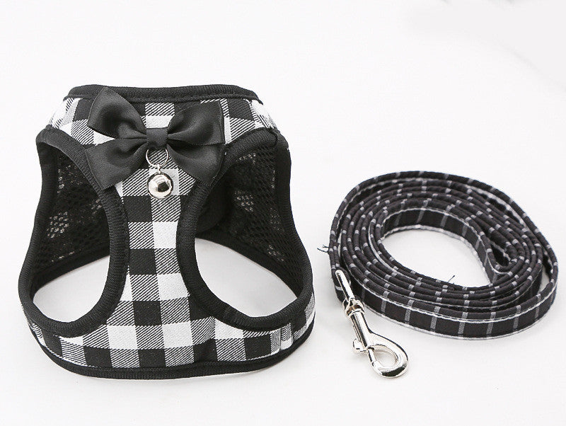 Cat Chain Traction Rope Set, Chest Harness, Cat Harness, Cat Collar, Dog Leash - My Store