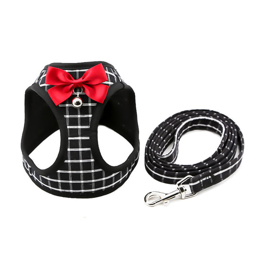 Cat Chain Traction Rope Set, Chest Harness, Cat Harness, Cat Collar, Dog Leash - My Store