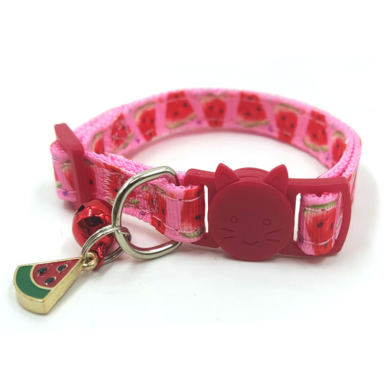 Pet Print Bell Cat Collar Cat Strap - My Store