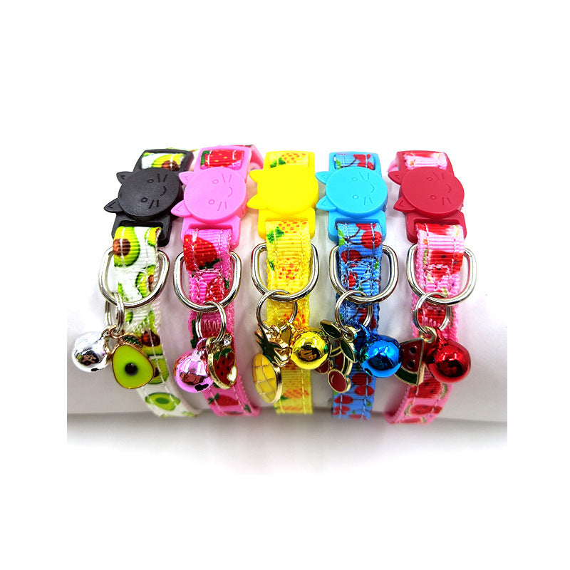 Pet Print Bell Cat Collar Cat Strap - My Store