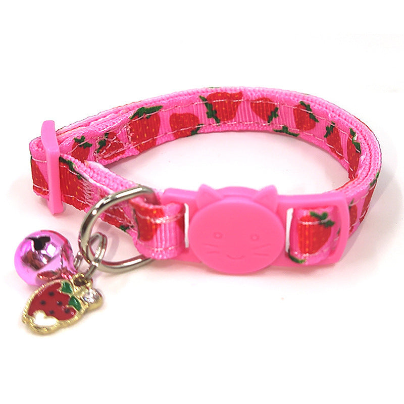 Pet Print Bell Cat Collar Cat Strap - My Store