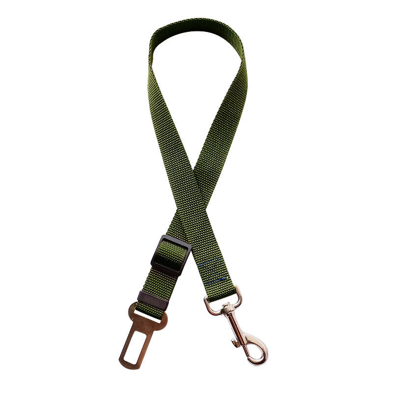 Adjustable Pet Cat Dog Car Seat Belt Pet Seat Vehicle Dog Harness Lead Clip Safety Lever Traction Dog Collars Dogs Accessoires Pets Products - My Store