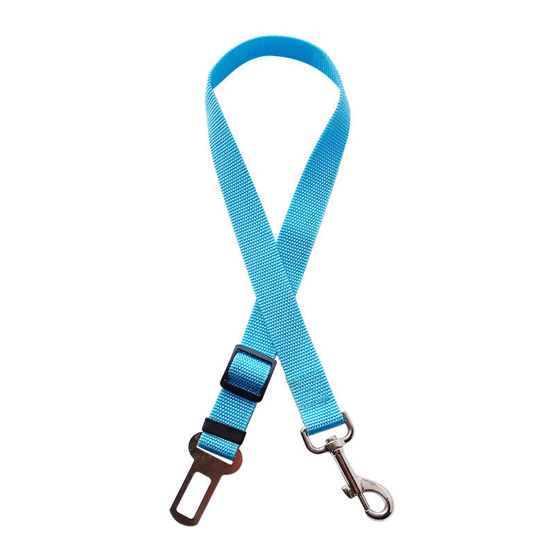 Adjustable Pet Cat Dog Car Seat Belt Pet Seat Vehicle Dog Harness Lead Clip Safety Lever Traction Dog Collars Dogs Accessoires Pets Products - My Store
