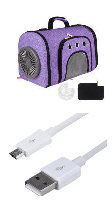 Pet Out Bag With Fan Side Mesh Ventilation - My Store