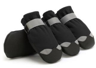 Winter Dog Shoes Reflective Warm Pet Dog Boots Waterproof Dog Rain Shoes - My Store