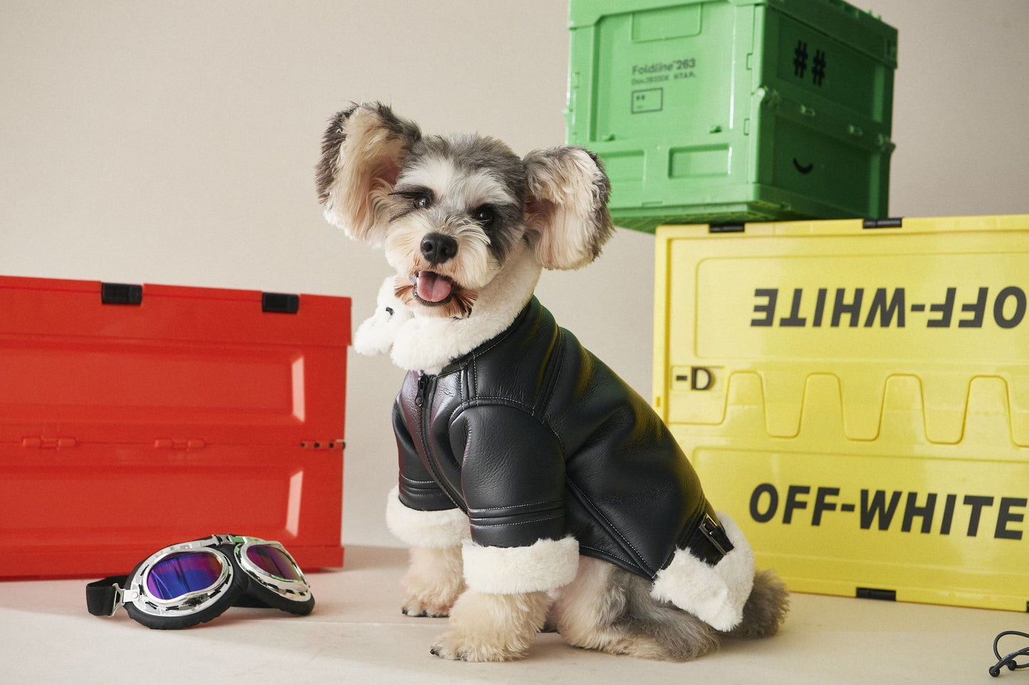 Dog Clothes Autumn And Winter Thickening Fashion Brand Fur Coat - My Store