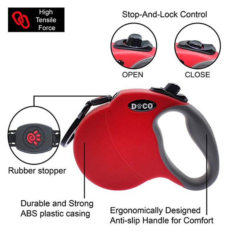 Automatic retractable dog leash for pet dog leash - My Store