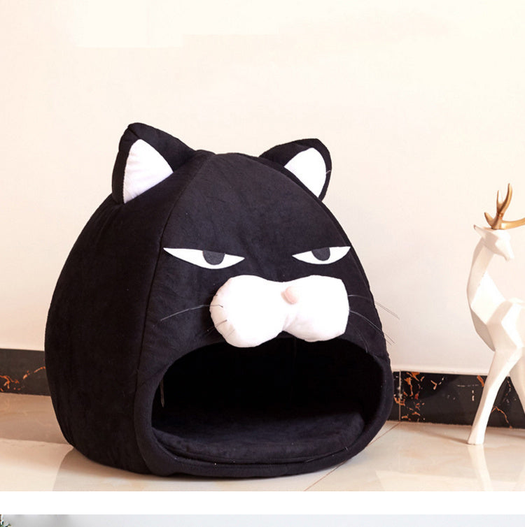Cat House Bed Cat Litter Mat Sleeping Nest Pet Bed - My Store