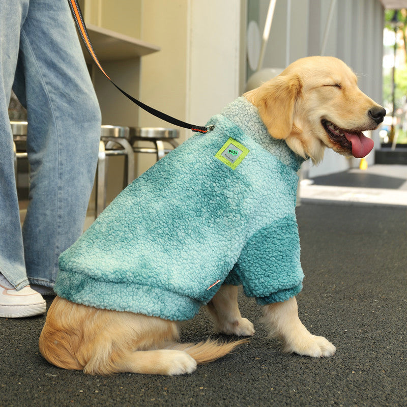 Fashion Dog Clothes Fall And Winter Labrador Loose Coat - My Store
