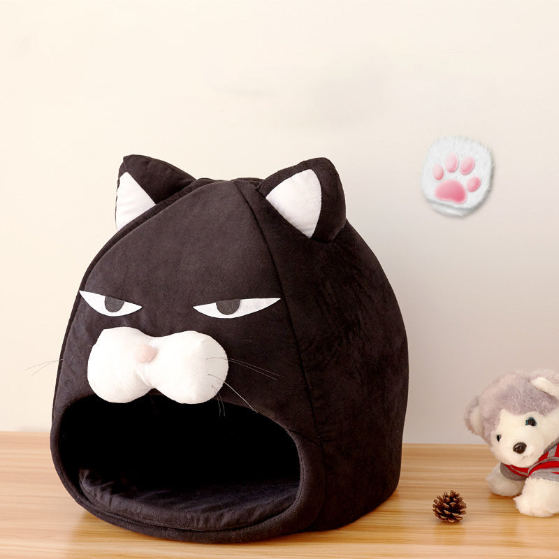 Cat House Bed Cat Litter Mat Sleeping Nest Pet Bed - My Store