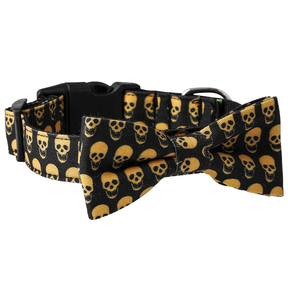 Skull Bat Accessories Pet Leash Collar - My Store