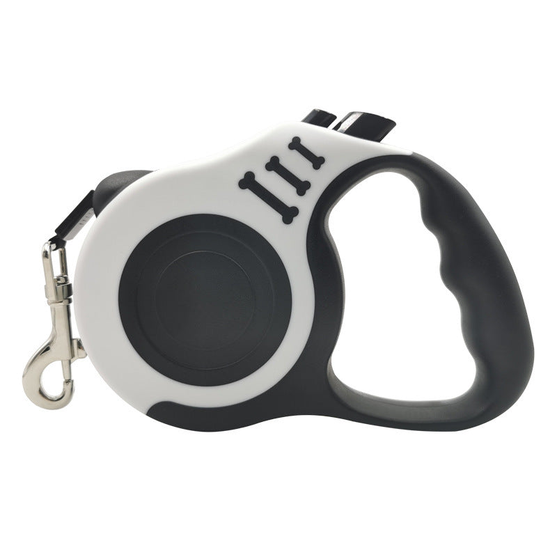 Pet Dog Automatic Retractable Leash Bone Printing - My Store