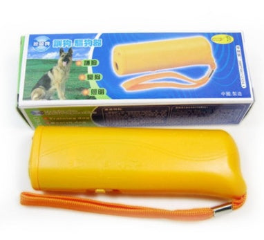 3-in-1 Anti Barking Dog Training Device Ultrasonic Dog Training Repeller LED Flashlight - My Store