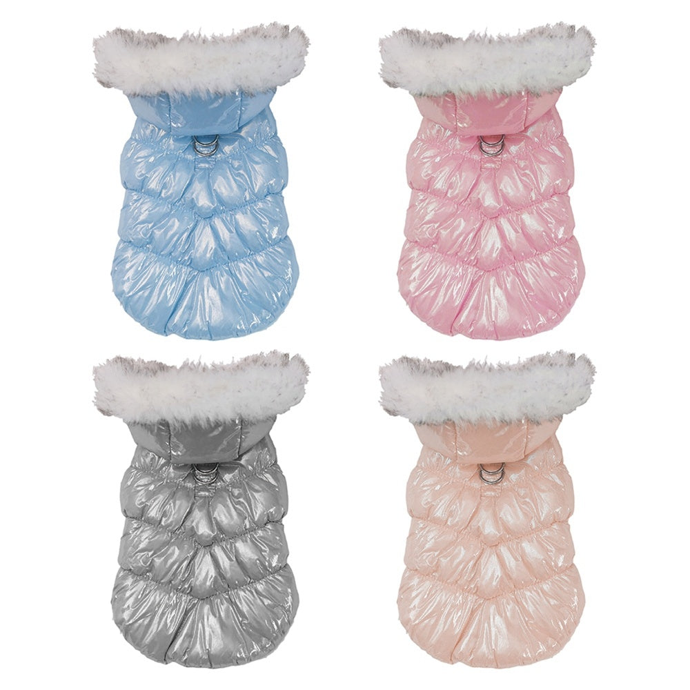 Two Legged Hooded Pet Cotton Padded Clothes - My Store
