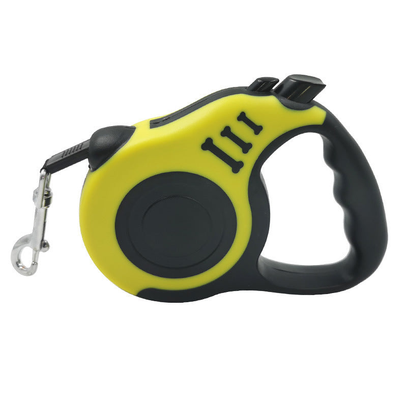 Pet Dog Automatic Retractable Leash Bone Printing - My Store