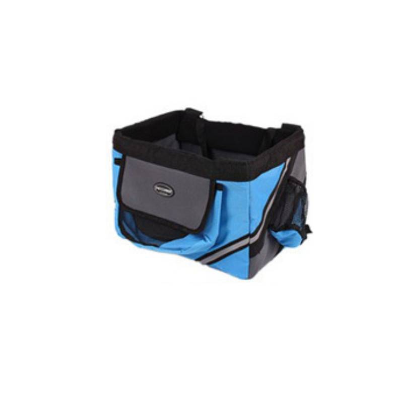 Pet Bicycle Carrier Cat Dog Bicycle Bag Bike Removable Basket Handlebar Front Basket Small Cat Dog Carrier - My Store