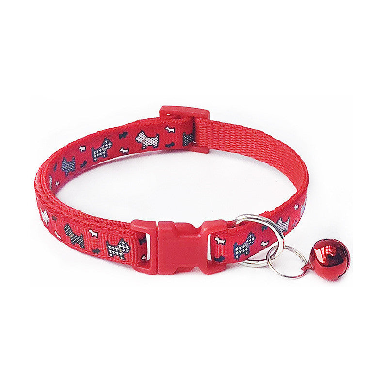 Patch Bell Collar Pet Dog Cat Collar - My Store