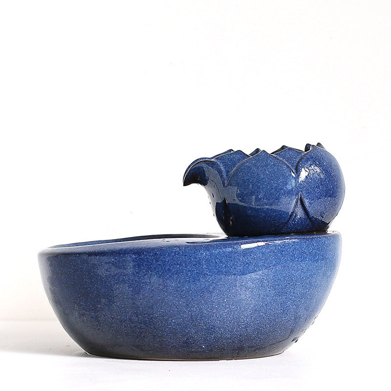 Flowing water fountain, living water cat, feeding water, drinking water artifact - My Store