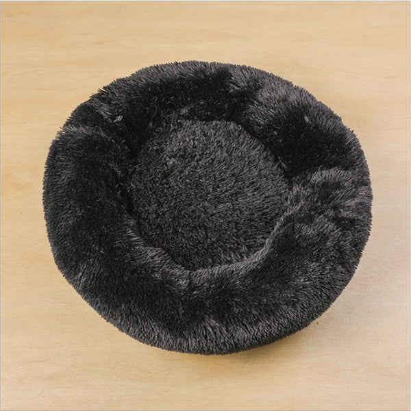 Dog Beds For Small Dogs Round Plush Cat Litter Kennel Pet Nest Mat Puppy Beds - My Store