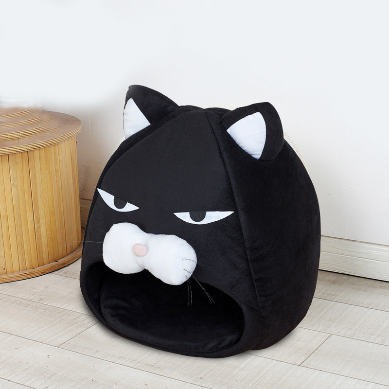 Cat House Bed Cat Litter Mat Sleeping Nest Pet Bed - My Store