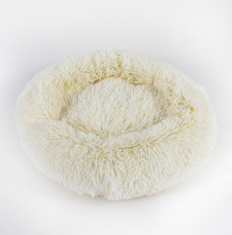 Dog Beds For Small Dogs Round Plush Cat Litter Kennel Pet Nest Mat Puppy Beds - My Store