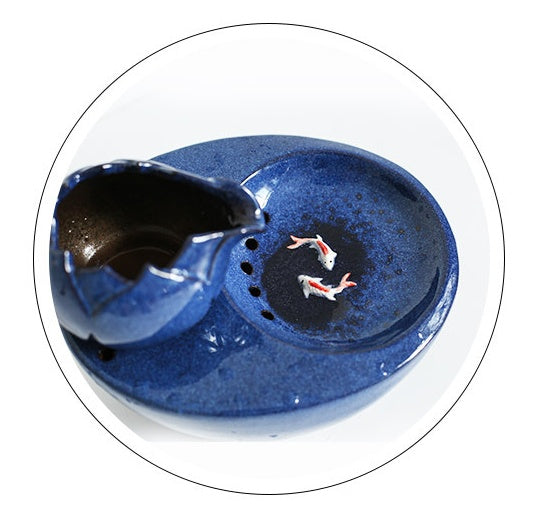 Flowing water fountain, living water cat, feeding water, drinking water artifact - My Store
