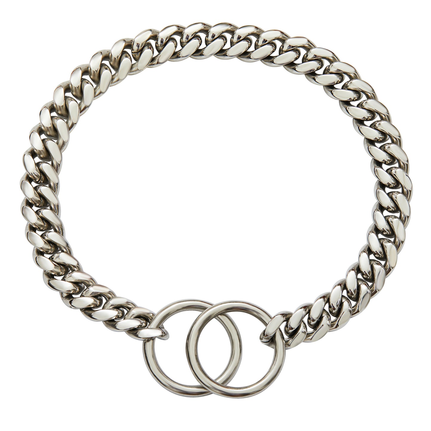 Small And Medium Sized Pet Dog Leash Stainless Steel Encrypted Collar - My Store