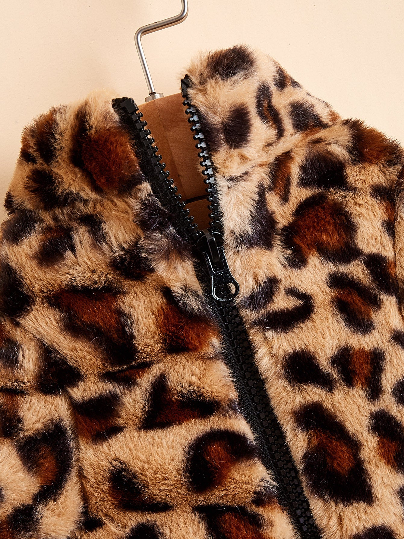 Warm Leopard Print Dog Clothes Jacket - My Store