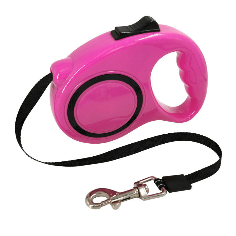 Pet Dog Automatic Retractable Leash Bone Printing - My Store