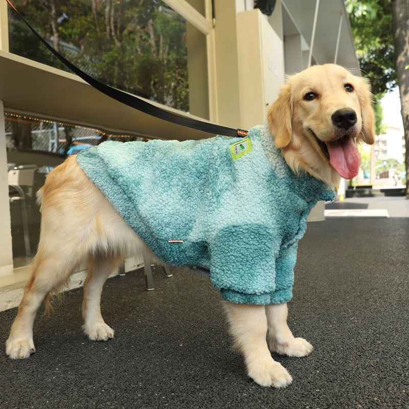 Fashion Dog Clothes Fall And Winter Labrador Loose Coat - My Store