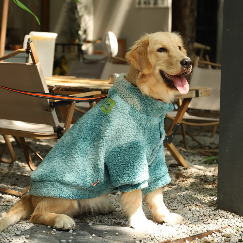 Fashion Dog Clothes Fall And Winter Labrador Loose Coat - My Store