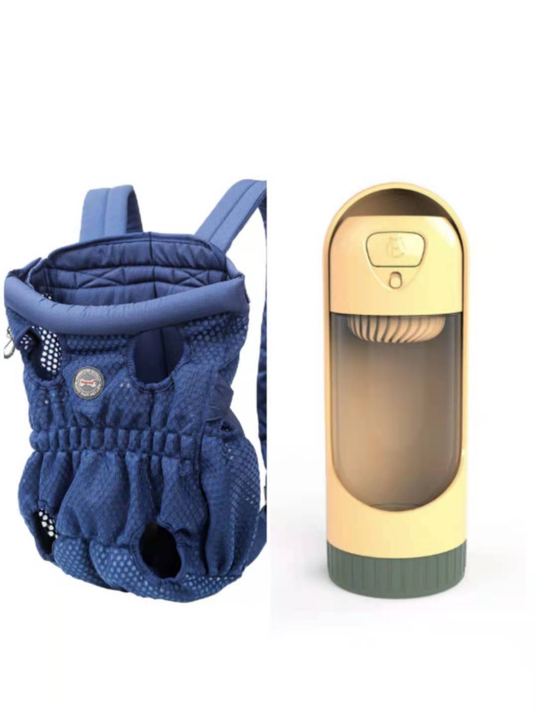 Pet Carrier Backpack Outdoor Travel Mesh Breathable Shoulder Bags - My Store