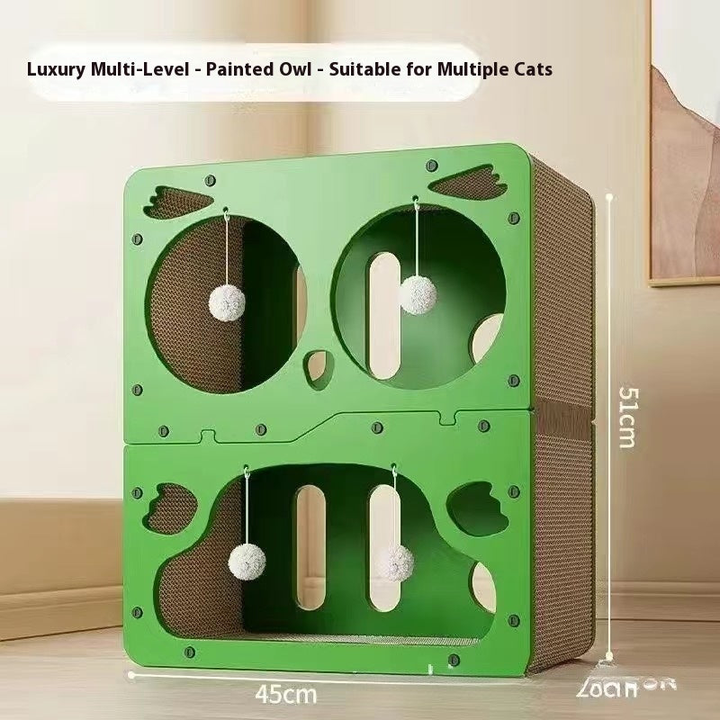 Wear-resistant Non-chip Cat Scratching Board Four Seasons Universal Cat Nest - My Store