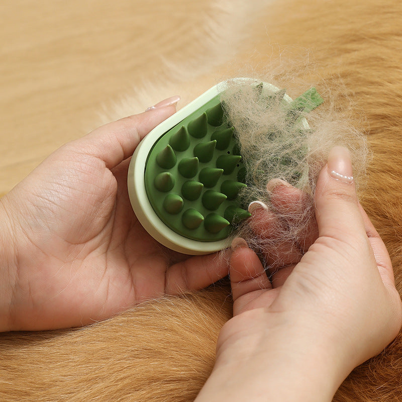 Soft Silicone Pets Hair Remover Comb Handheld Bath Shower Hair Shampoo Massage Brush For Dogs Cats Cleaning Tools Pet Products - My Store