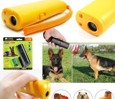 3-in-1 Anti Barking Dog Training Device Ultrasonic Dog Training Repeller LED Flashlight - My Store